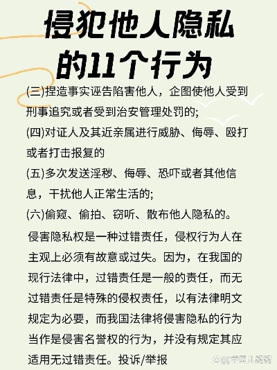 适度惩罚隐私侵犯行为的策略与方法